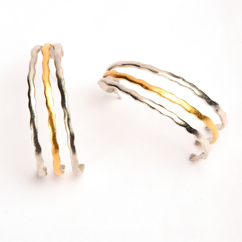 Half moon Earrings.